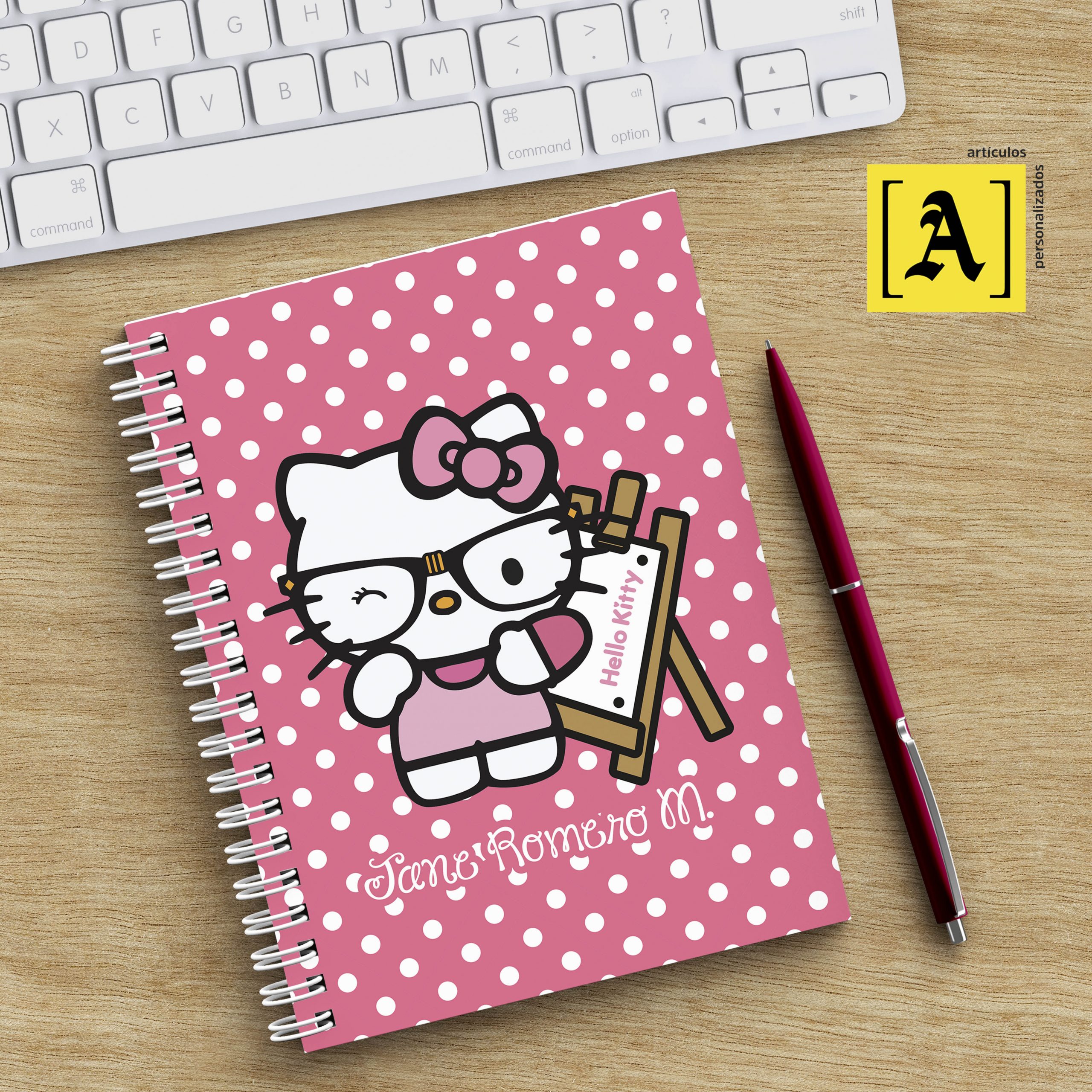 Cuaderno Hello Kitty - Alisson Torres | diseño gráfico
